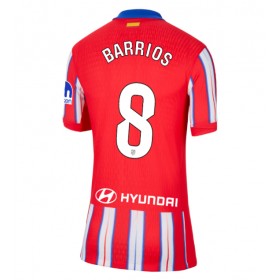 Atletico Madrid Pablo Barrios #8 Hemmakläder Dam 2024-25 Kortärmad